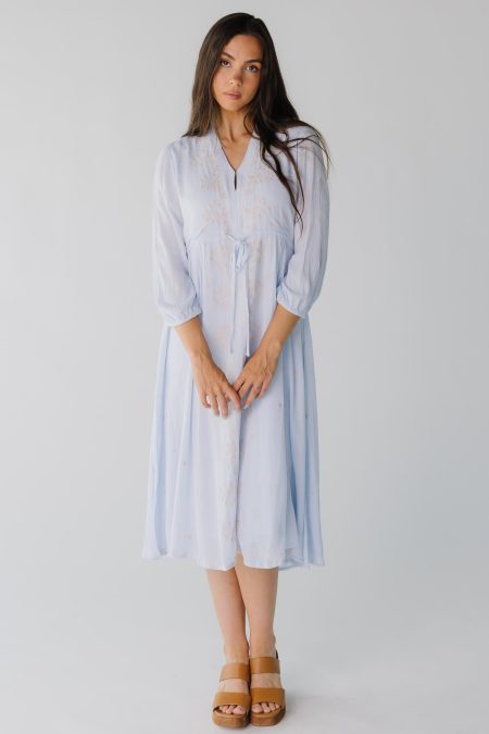 Citrus Dori Embroidered Dress