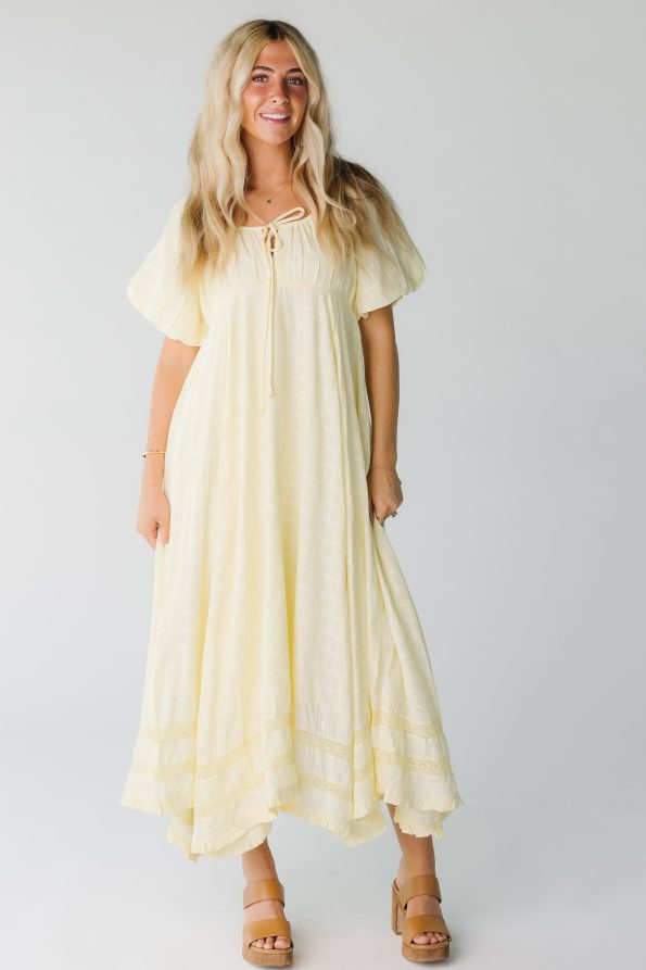 CitrusTheLyonMIdiMaxiDressforwomeninyellow