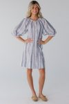 Citrus Seaside Button Down Knee Dress