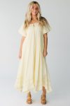 CitrusTheLyonMIdiMaxiDressforwomeninyellow